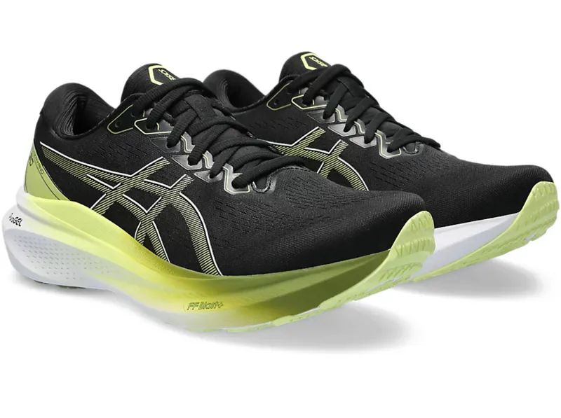 Asics Men's GEL-KAYANO 30 Black/Glow Yellow-2